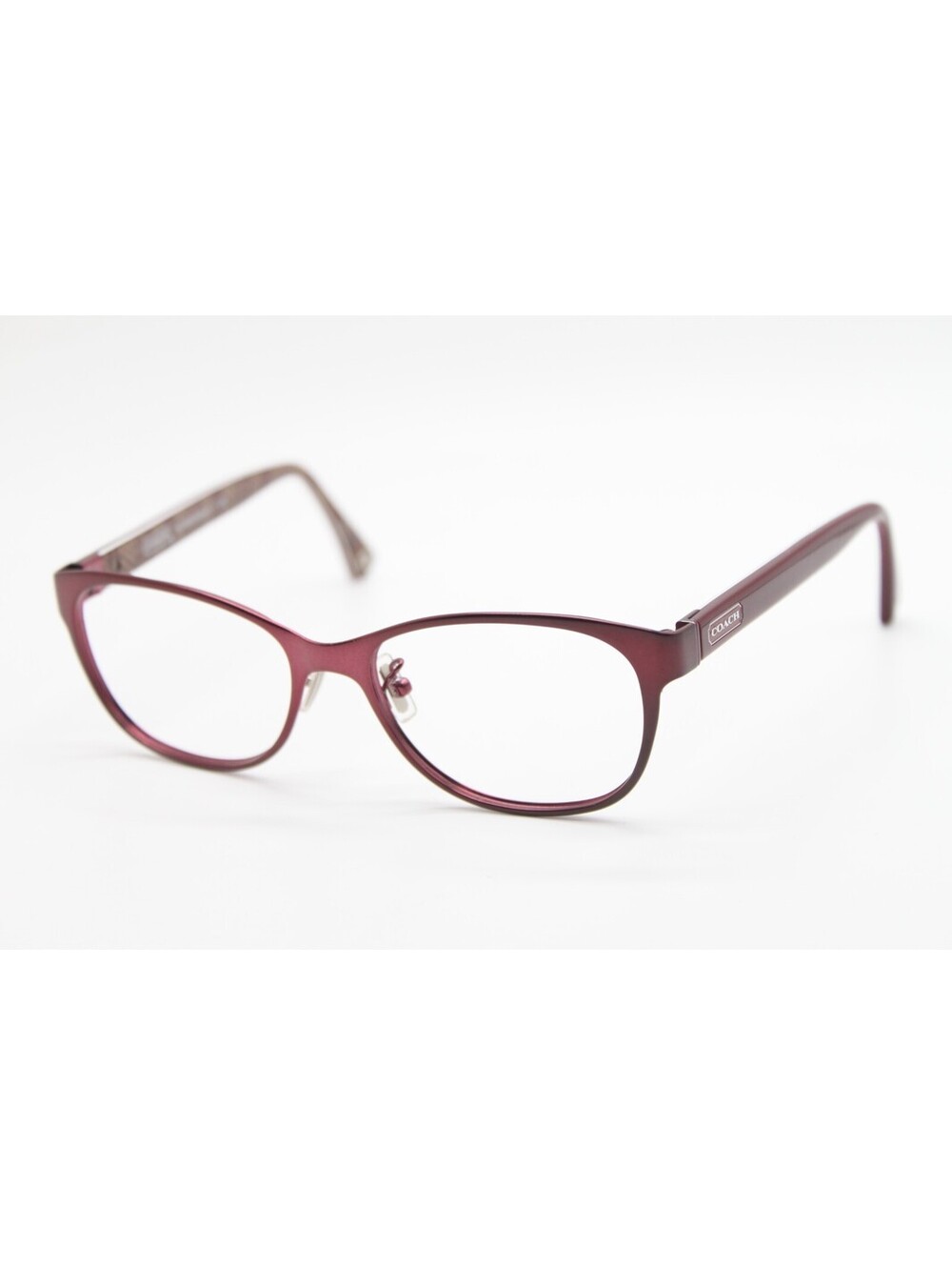 NEW COACH HC 5039 ASHLYN 9134 SATIN BURGUNDY AUTHENTIC EYEGLASSES 51-16